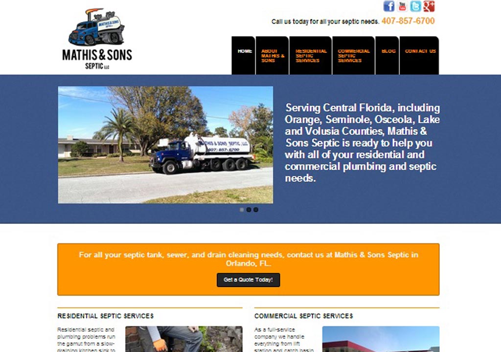 Blog New Website- Mathis & Sons Septic